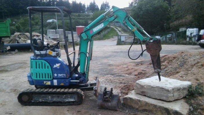 Miniexcavadora Ihimer
